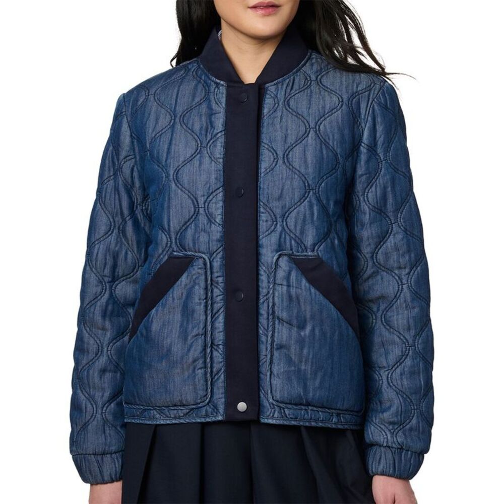 Bernardo Womens Liner Jacket, Blue